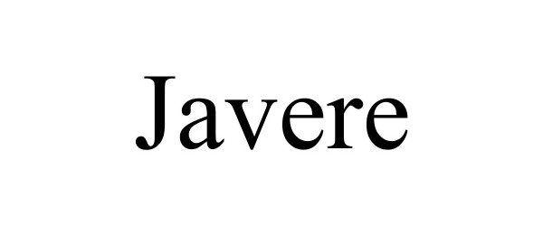 Trademark Logo JAVERE