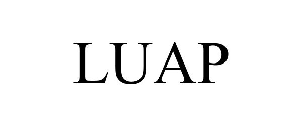 Trademark Logo LUAP