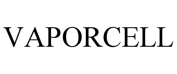 Trademark Logo VAPORCELL