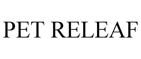 Trademark Logo PET RELEAF