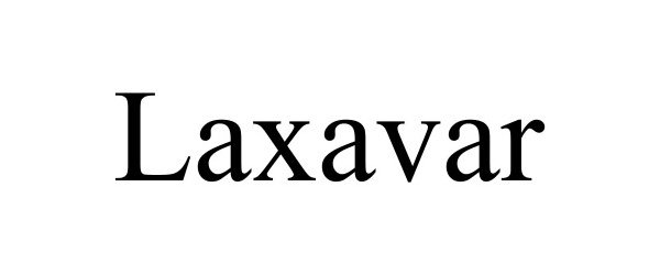 Trademark Logo LAXAVAR