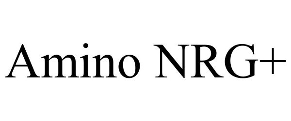 Trademark Logo AMINO NRG+