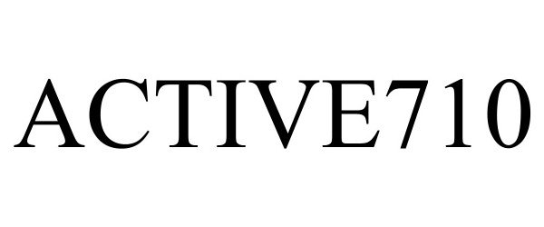 Trademark Logo ACTIVE710