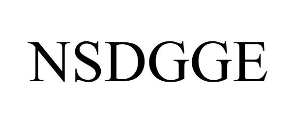  NSDGGE