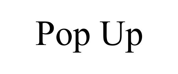 Trademark Logo POP UP