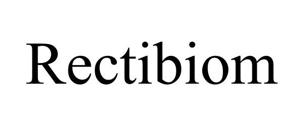 Trademark Logo RECTIBIOM