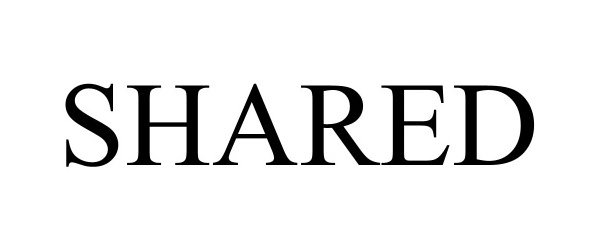 Trademark Logo SHARED