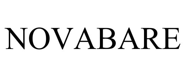 Trademark Logo NOVABARE