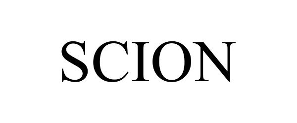 Trademark Logo SCION