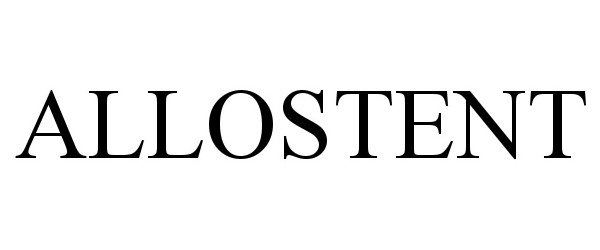 Trademark Logo ALLOSTENT