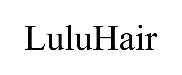 Trademark Logo LULUHAIR