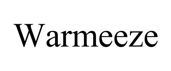 Trademark Logo WARMEEZE