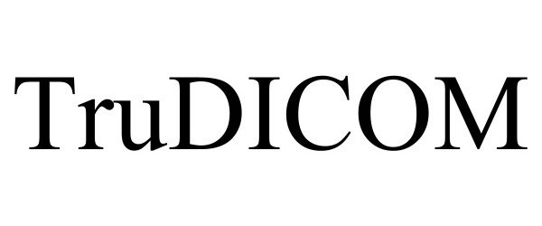 Trademark Logo TRUDICOM