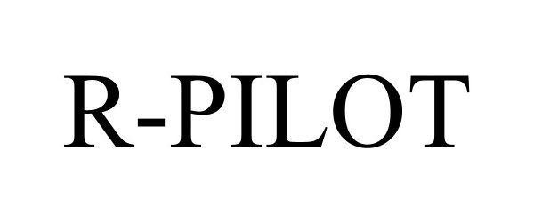 Trademark Logo R-PILOT