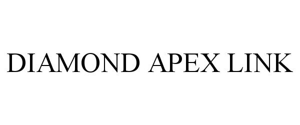 Trademark Logo DIAMOND APEX LINK