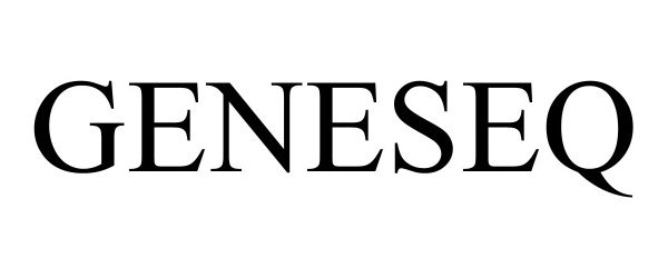 Trademark Logo GENESEQ