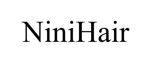 Trademark Logo NINIHAIR