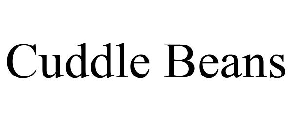 Trademark Logo CUDDLE BEANS