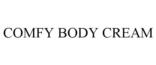 Trademark Logo COMFY BODY CREAM