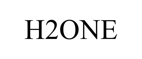 Trademark Logo H2ONE