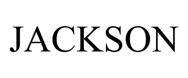 Trademark Logo JACKSON