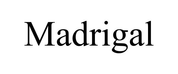 Trademark Logo MADRIGAL
