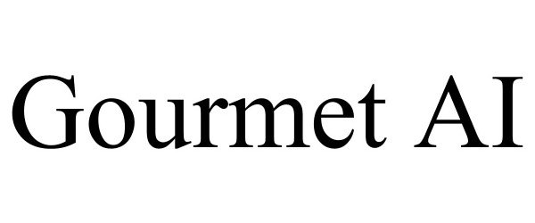 Trademark Logo GOURMET AI