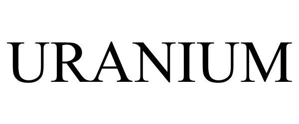 Trademark Logo URANIUM