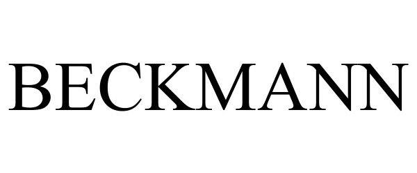 Trademark Logo BECKMANN