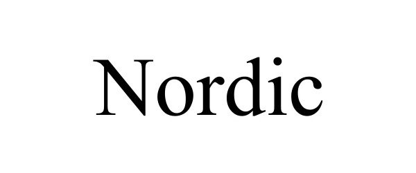 Trademark Logo NORDIC