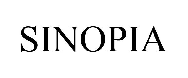 Trademark Logo SINOPIA