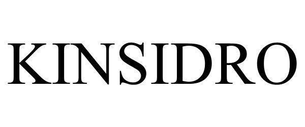 Trademark Logo KINSIDRO