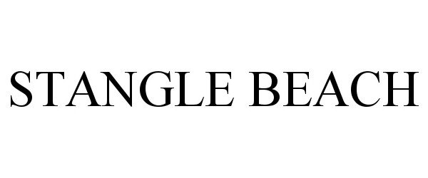 Trademark Logo STANGLE BEACH