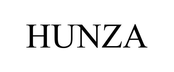 Trademark Logo HUNZA