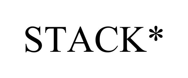 Trademark Logo STACK*