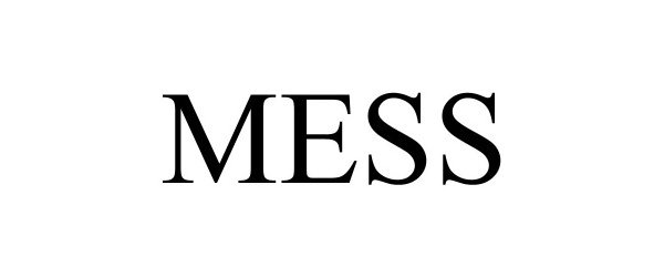 Trademark Logo MESS