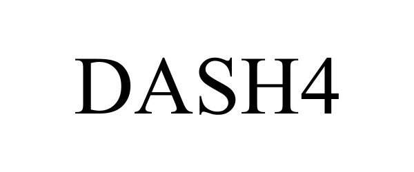 Trademark Logo DASH4