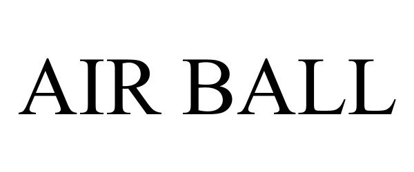 Trademark Logo AIR BALL