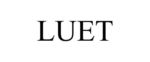 Trademark Logo LUET