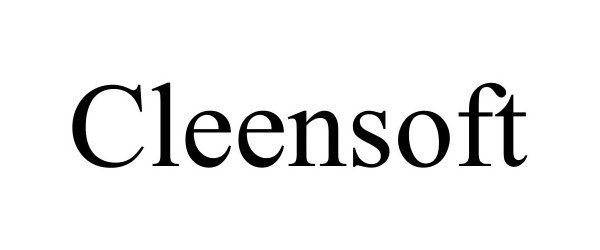 Trademark Logo CLEENSOFT