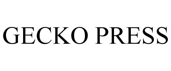  GECKO PRESS