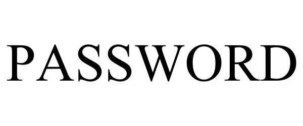 Trademark Logo PASSWORD