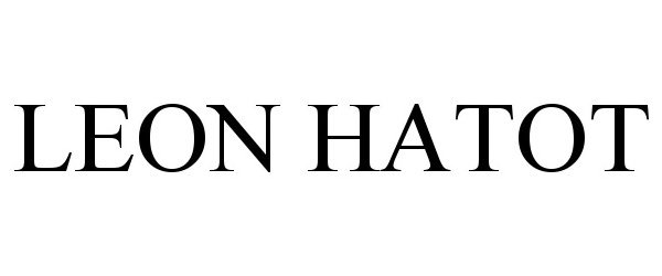 Trademark Logo LEON HATOT