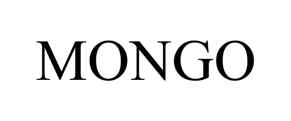 Trademark Logo MONGO