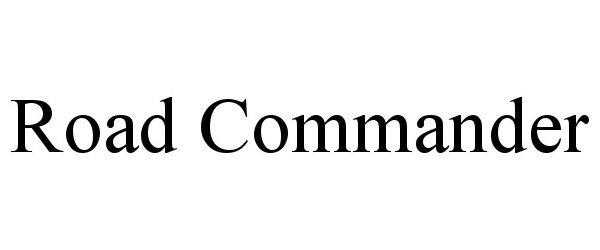 Trademark Logo ROAD COMMANDER