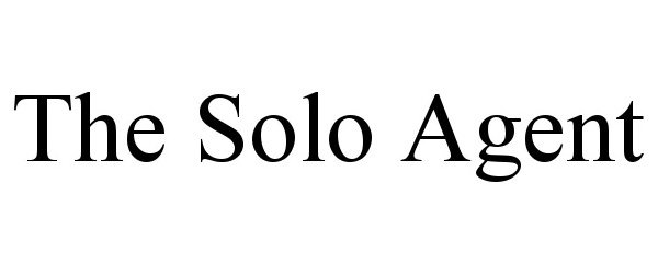  THE SOLO AGENT