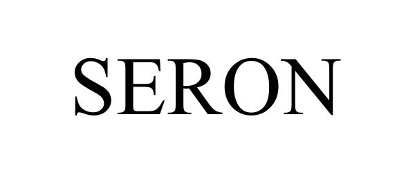 Trademark Logo SERON
