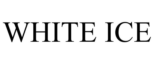 Trademark Logo WHITE ICE