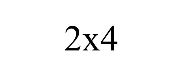 Trademark Logo 2X4