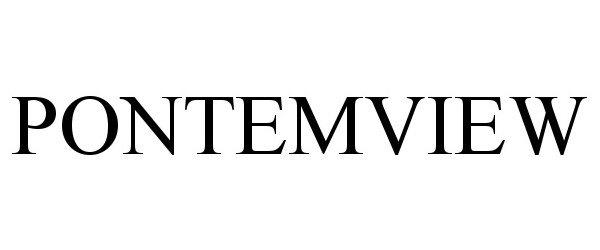 Trademark Logo PONTEMVIEW